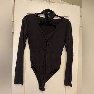 Fashion Nova Criss Cross Bodysuit
